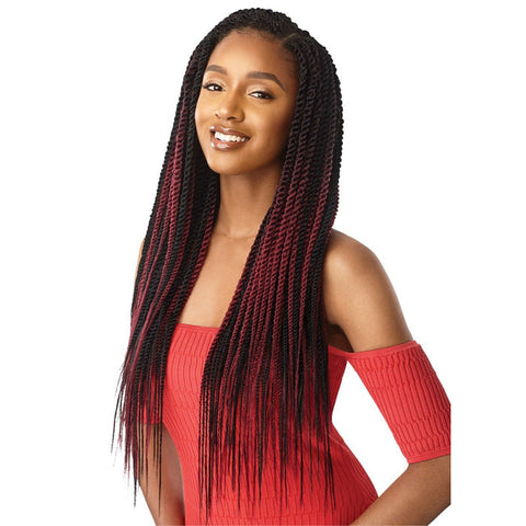 Outre X-Pression Pre-Looped Crochet Braid - SENEGAL TWIST 20" S Outre X-Pression Pre-Looped Crochet Braid - SENEGAL TWIST 20" S