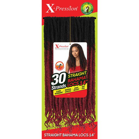 Outre X-Pression Crochet Loop Braid - STRAIGHT BAHAMA LOCS 14"/18" Outre X-Pression Crochet Loop Braid - STRAIGHT BAHAMA LOCS 14"/18"