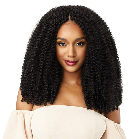 Outre X-Pression Twisted Up Crochet Braids 3X - SPRINGY BOHEMIAN TWIST 16" Outre X-Pression Twisted Up Crochet Braids 3X - SPRINGY BOHEMIAN TWIST 16"