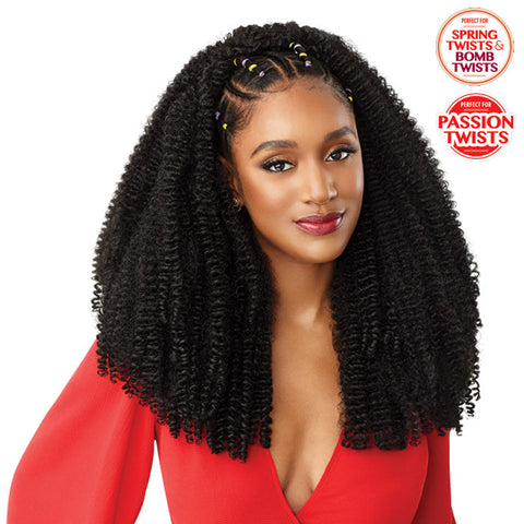 Outre X-Pression Twisted Up Crochet Braids 3X - SPRINGY BOHEMIAN TWIST 16" Outre X-Pression Twisted Up Crochet Braids 3X - SPRINGY BOHEMIAN TWIST 16"