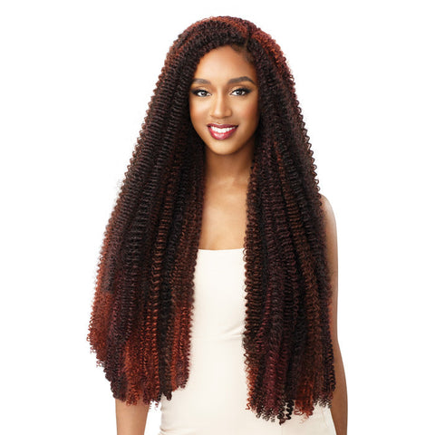 Outre X-Pression Twisted Up Crochet Braids 3X - SPRINGY BOHEMIAN TWIST 30" Outre X-Pression Twisted Up Crochet Braids 3X - SPRINGY BOHEMIAN TWIST 30"