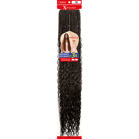 Outre X-Pression Twisted Up Crochet Loop Braid - BOHO BOX BRAID 32" 3X Outre X-Pression Twisted Up Crochet Loop Braid - BOHO BOX BRAID 32" 3X