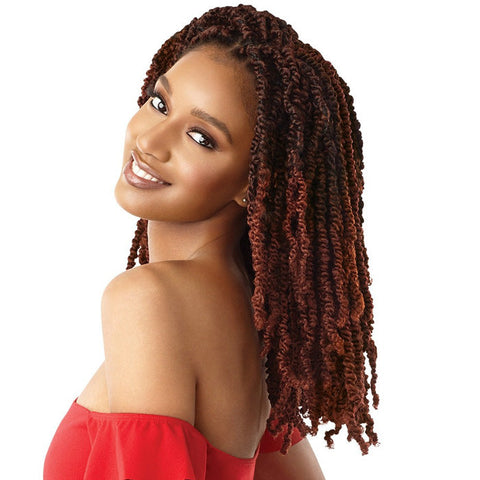 Outre X-Pression Twisted Up Crochet Loop Braid - WAVY BOMB TWIST 12"/18"/24" Outre X-Pression Twisted Up Crochet Loop Braid - WAVY BOMB TWIST 12"/18"/24"