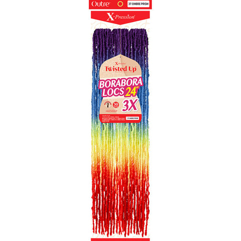 Outre X-Pression Twisted Up Crochet Loop Braids - BORABORA LOCS 24" 3X Outre X-Pression Twisted Up Crochet Loop Braids - BORABORA LOCS 24" 3X