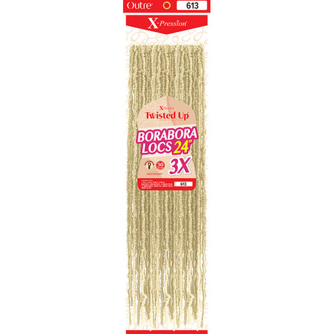 Outre X-Pression Twisted Up Crochet Loop Braids - BORABORA LOCS 24" 3X Outre X-Pression Twisted Up Crochet Loop Braids - BORABORA LOCS 24" 3X