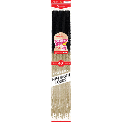 Outre X-Pression Twisted Up Crochet Loop Braids - BORABORA LOCS 40" 3X Outre X-Pression Twisted Up Crochet Loop Braids - BORABORA LOCS 40" 3X