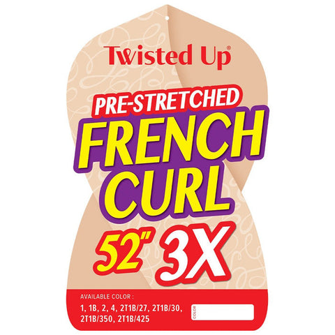 Outre X-Pression Twisted Up Pre-Stretched Braid - FRENCH CURL 52" 3X Outre X-Pression Twisted Up Pre-Stretched Braid - FRENCH CURL 52" 3X