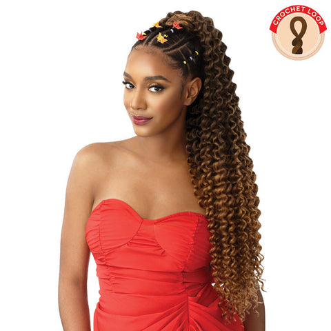 Outre X-Pression Twisted Up Crochet Braids 3X - DEEP TWIST 26 SUPER LONG Outre X-Pression Twisted Up Crochet Braids 3X - DEEP TWIST 26 SUPER LONG