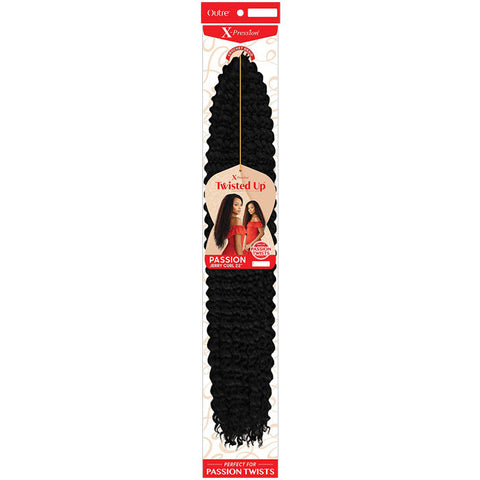 Outre X-Pression Twisted Up Crochet Braids - PASSION JERRY CURL 22" Outre X-Pression Twisted Up Crochet Braids - PASSION JERRY CURL 22"