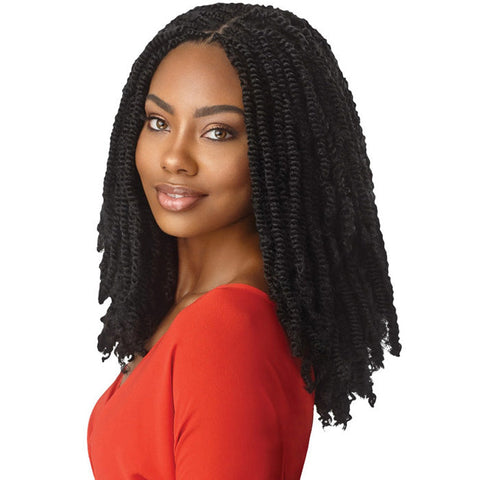 Outre X-Pression Twisted Up Crochet Braid - 3X SPRINGY AFRO TWIST 16" Outre X-Pression Twisted Up Crochet Braid - 3X SPRINGY AFRO TWIST 16"