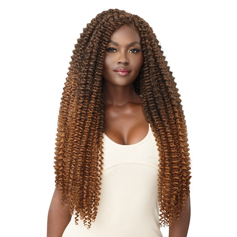 Outre X-Pression Twisted Up Crochet Braids 3X - WATERWAVE FRO TWIST 26" EXTRA SUPERLONG Outre X-Pression Twisted Up Crochet Braids 3X - WATERWAVE FRO TWIST 26" EXTRA SUPERLONG