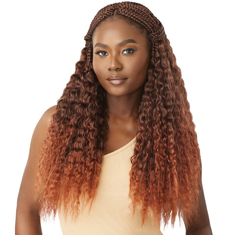Outre X-Pression Twisted Up Crochet Loop Braid - WET & WAVY VIBE BOX BRAID 22" Outre X-Pression Twisted Up Crochet Loop Braid - WET & WAVY VIBE BOX BRAID 22"