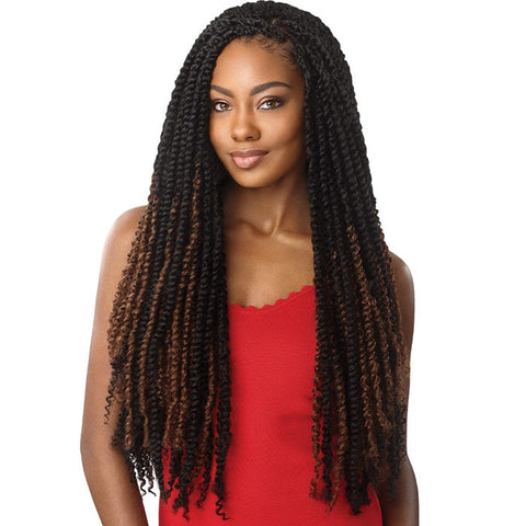 Outre X-Pression Twisted Up Crochet Braid - PASSION WATERWAVE 24" Outre X-Pression Twisted Up Crochet Braid - PASSION WATERWAVE 24"