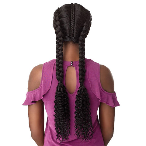 Sensationnel Synthetic Cloud 9 Vixen Swiss Lace Wig - BOHEMIAN DUTCH BRAID Sensationnel Synthetic Cloud 9 Vixen Swiss Lace Wig - BOHEMIAN DUTCH BRAID
