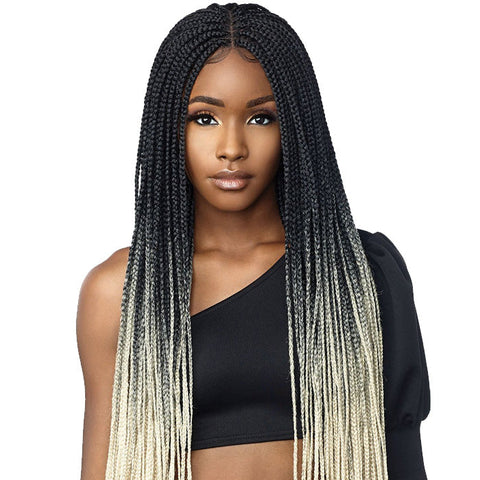 Sensationnel Cloud 9 Swiss Lace 100% Hand-Braided 4x4 Lace Part Wig - BOX BRAID 50" Sensationnel Cloud 9 Swiss Lace 100% Hand-Braided 4x4 Lace Part Wig - BOX BRAID 50"