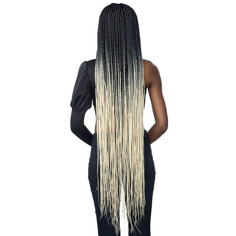 Sensationnel Cloud 9 Swiss Lace 100% Hand-Braided 4x4 Lace Part Wig - BOX BRAID 50" Sensationnel Cloud 9 Swiss Lace 100% Hand-Braided 4x4 Lace Part Wig - BOX BRAID 50"