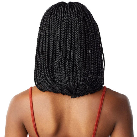 Sensationnel Cloud 9 Swiss Lace Hand-Braided 4x4 Lace Front Wig - BOX BRAID BOB Sensationnel Cloud 9 Swiss Lace Hand-Braided 4x4 Lace Front Wig - BOX BRAID BOB