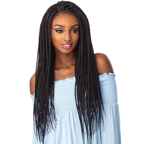 Sensationnel Cloud 9 Multi Parting 4x4 Swiss Lace Wig - BOX BRAID LARGE Sensationnel Cloud 9 Multi Parting 4x4 Swiss Lace Wig - BOX BRAID LARGE