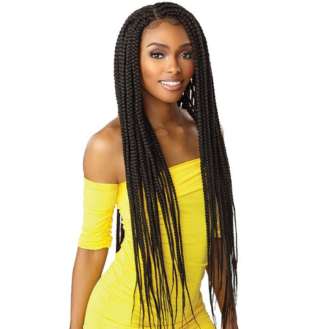 Sensationnel Cloud9 Synthetic 4x4 HD Lace Braided Wig - BOX BRAID X LARGE 36" Sensationnel Cloud9 Synthetic 4x4 HD Lace Braided Wig - BOX BRAID X LARGE 36"