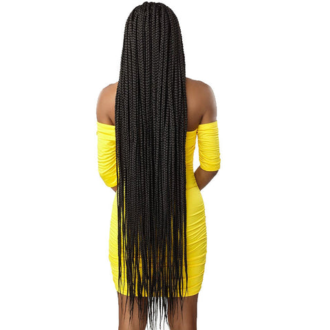 Sensationnel Cloud9 Synthetic 4x4 HD Lace Braided Wig - BOX BRAID X LARGE 50" Sensationnel Cloud9 Synthetic 4x4 HD Lace Braided Wig - BOX BRAID X LARGE 50"