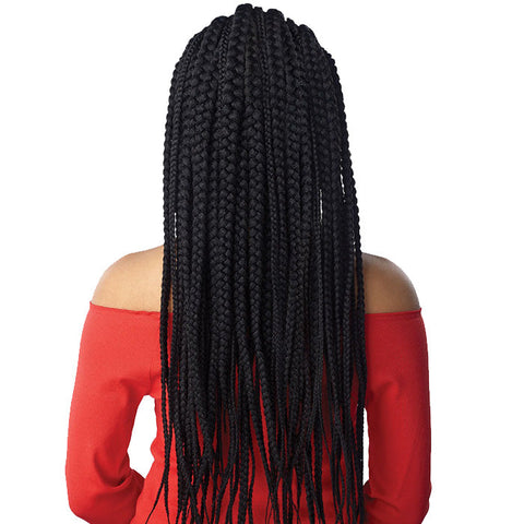 Sensationnel Cloud 9 Swiss Lace 100% Hand Braided 13x7 Lace Front Wig - FEED IN FULANI CORNROW Sensationnel Cloud 9 Swiss Lace 100% Hand Braided 13x7 Lace Front Wig - FEED IN FULANI CORNROW