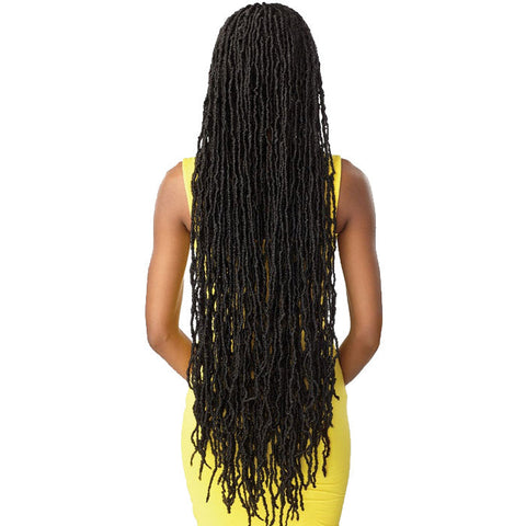 Sensationnel Cloud 9 Swiss Lace HD 4X4 Part Braided Front Lace Wig - DISTRESSED LOCS 40" Sensationnel Cloud 9 Swiss Lace HD 4X4 Part Braided Front Lace Wig - DISTRESSED LOCS 40"