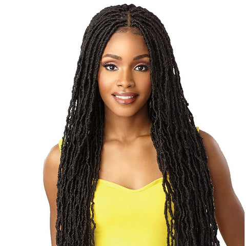 Sensationnel Cloud 9 Swiss Lace HD 4X4 Part Braided Front Lace Wig - DISTRESSED LOCS 40" Sensationnel Cloud 9 Swiss Lace HD 4X4 Part Braided Front Lace Wig - DISTRESSED LOCS 40"