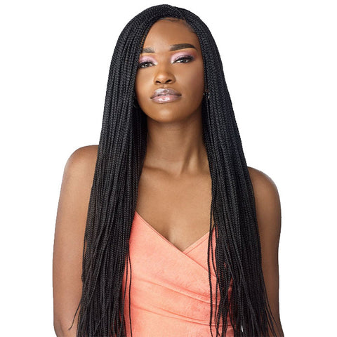 Sensationnel Cloud9 Swiss Lace HD 4x4 Part Lace Wig - MICRO BOX BRAID 28" Sensationnel Cloud9 Swiss Lace HD 4x4 Part Lace Wig - MICRO BOX BRAID 28"