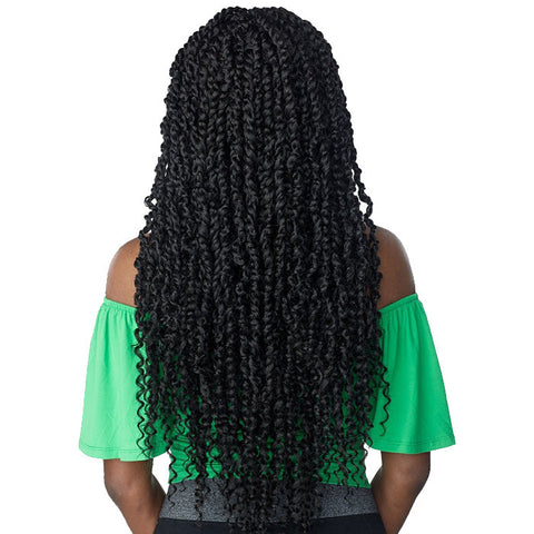Sensationnel Cloud 9 Swiss Lace 100% Hand-Braided 4x4 Lace Part Wig - PASSION TWIST 28" Sensationnel Cloud 9 Swiss Lace 100% Hand-Braided 4x4 Lace Part Wig - PASSION TWIST 28"
