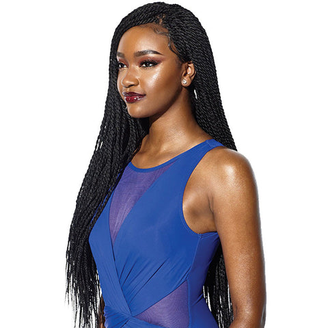 Sensationnel Cloud 9 Ruwa Swiss 4x4 Hand-Braided Lace Front Wig - SENEGAL TWIST 32" Sensationnel Cloud 9 Ruwa Swiss 4x4 Hand-Braided Lace Front Wig - SENEGAL TWIST 32"