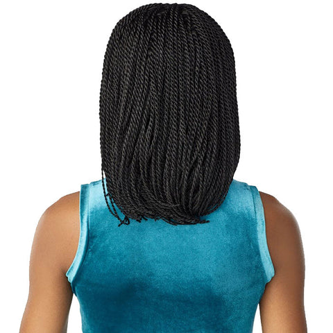 Sensationnel Cloud 9 Swiss Lace Hand-Braided 4x4 Lace Part Wig - SENEGAL TWIST BOB Sensationnel Cloud 9 Swiss Lace Hand-Braided 4x4 Lace Part Wig - SENEGAL TWIST BOB