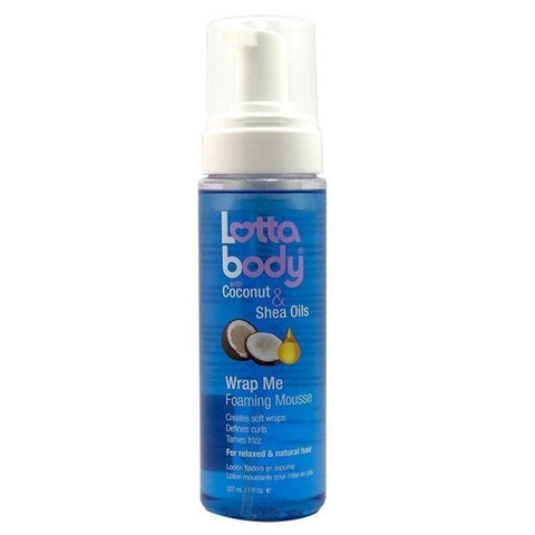 Lottabody Wrap Me Foaming Mousse with Coconut & Shea Oil 7oz Lottabody Wrap Me Foaming Mousse with Coconut & Shea Oil 7oz