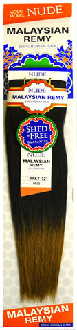 Model Model Nude 100% Human Hair Weaves - MALAYSIAN REMY YAKY 10S - 18 Inch Model Model Nude 100% Human Hair Weaves - MALAYSIAN REMY YAKY 10S - 18 Inch