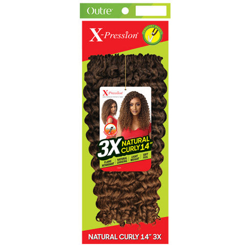 Outre Synthetic Xpression Braids 3X NATURAL CURLY 14 Outre Synthetic Xpression Braids 3X NATURAL CURLY 14