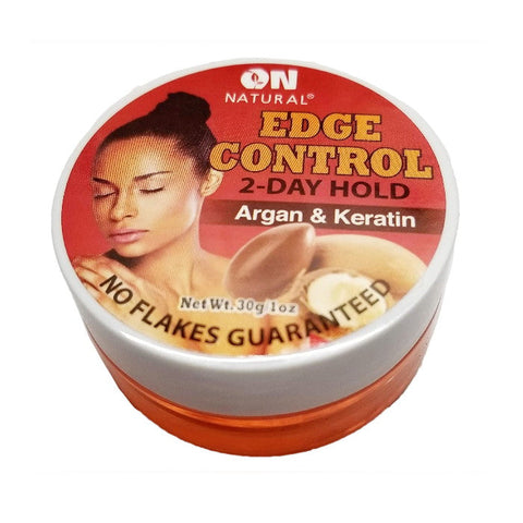 ON Natural Edge Control Argan & Keratin Hair Gel 1 oz ON Natural Edge Control Argan & Keratin Hair Gel 1 oz