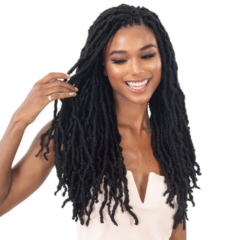 Freetress Pre-Looped Crochet Braid - 3X NIKKI LOC 18" Freetress Pre-Looped Crochet Braid - 3X NIKKI LOC 18"