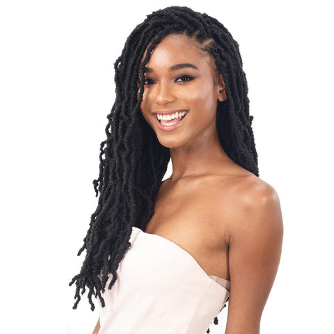 Freetress Pre-Looped Crochet Braid - 3X NIKKI LOC 18" Freetress Pre-Looped Crochet Braid - 3X NIKKI LOC 18"