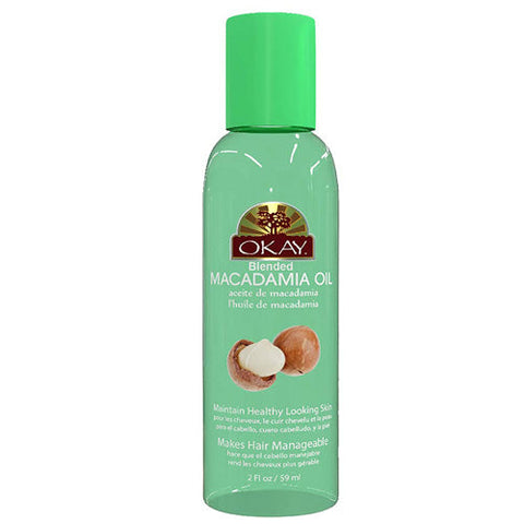 Okay Macadamia Oil for Hair & Skin 2 oz Okay Macadamia Oil for Hair & Skin 2 oz
