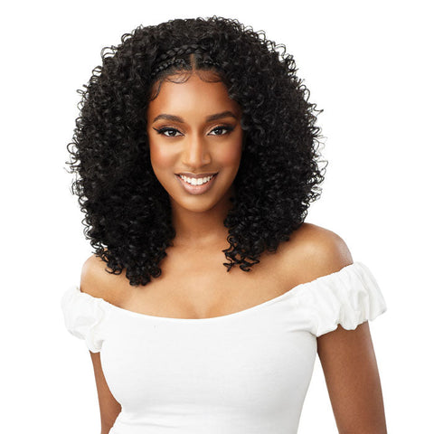Outre Pre-Styled 13x2 HD Lace Frontal Wig - HALO STITCH BRAID 18" Outre Pre-Styled 13x2 HD Lace Frontal Wig - HALO STITCH BRAID 18"
