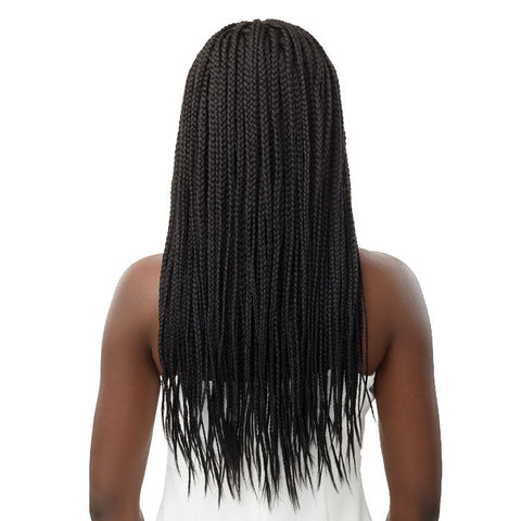 Outre Pre-Braided HD 13X4 Box Braids HD Lace Front Wig - KNOTLESS SQUARE PART BRAIDS 26" Outre Pre-Braided HD 13X4 Box Braids HD Lace Front Wig - KNOTLESS SQUARE PART BRAIDS 26"
