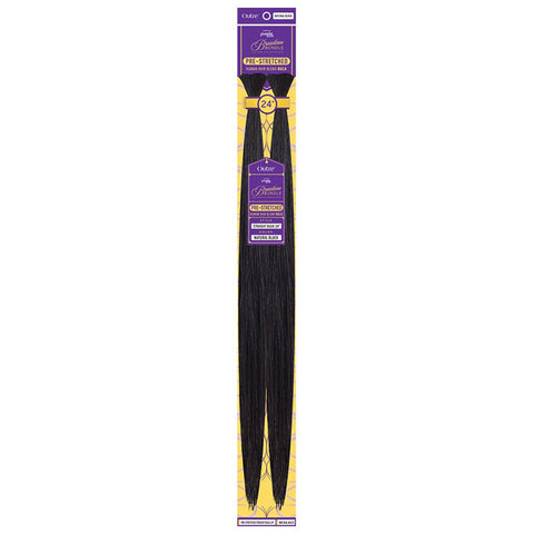 OUTRE PURPLE PACK BRAZILIAN BUNDLE 100% HUMAN HAIR BLEND BRAID - PRE STRETCHED STRAIGHT BULK OUTRE PURPLE PACK BRAZILIAN BUNDLE 100% HUMAN HAIR BLEND BRAID - PRE STRETCHED STRAIGHT BULK