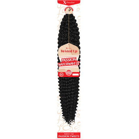 Outre X-Pression Twisted Up Crochet Braid - PASSION WATERWAVE II 22" Outre X-Pression Twisted Up Crochet Braid - PASSION WATERWAVE II 22"