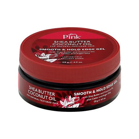 Luster's Pink Shea Butter Coconut Oil Smooth & Hold Edge Gel 4.5oz Luster's Pink Shea Butter Coconut Oil Smooth & Hold Edge Gel 4.5oz