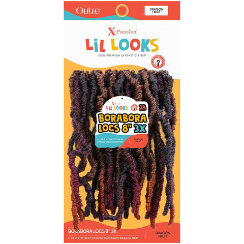 Outre X-Pression Lil Looks Crochet Loop Braid - BORA BORA LOCS 8" 3X Outre X-Pression Lil Looks Crochet Loop Braid - BORA BORA LOCS 8" 3X