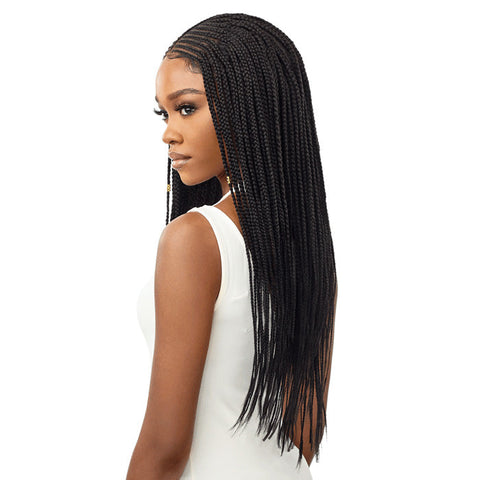 Outre Pre-Braided Glueless HD 13X4 Lace Frontal Wig - FULANI MICRO CORNROW BRAIDS Outre Pre-Braided Glueless HD 13X4 Lace Frontal Wig - FULANI MICRO CORNROW BRAIDS