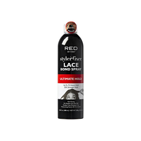 Red by Kiss Styler Fixer Lace Bond Spray - Ultimate Hold Red by Kiss Styler Fixer Lace Bond Spray - Ultimate Hold