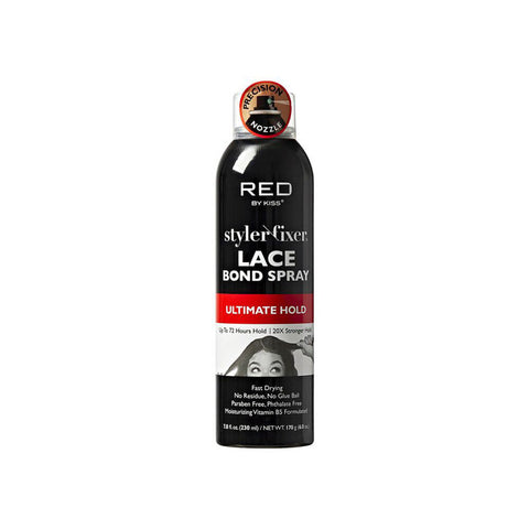 Red by Kiss Styler Fixer Lace Bond Spray - Ultimate Hold Red by Kiss Styler Fixer Lace Bond Spray - Ultimate Hold