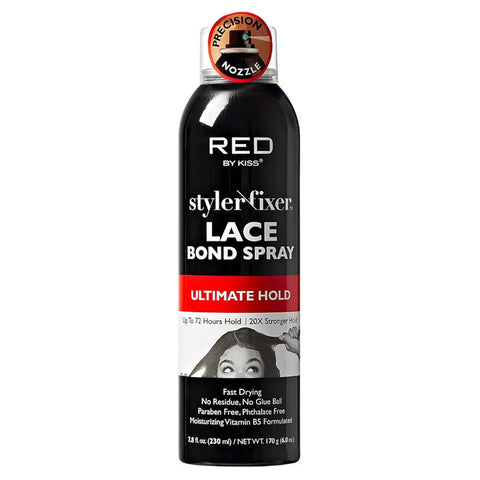 Red by Kiss Styler Fixer Lace Bond Spray - Ultimate Hold Red by Kiss Styler Fixer Lace Bond Spray - Ultimate Hold