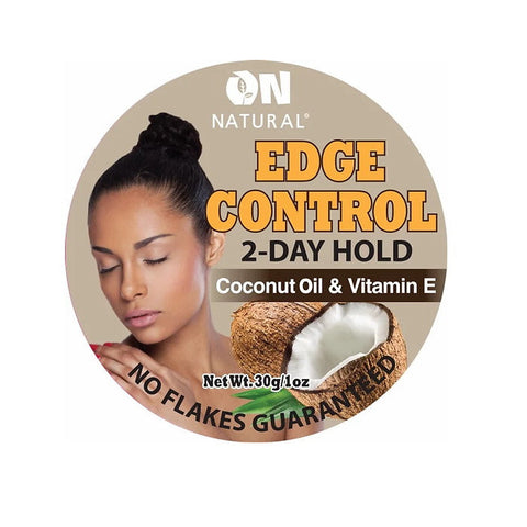 On Natural Edge Control - Coconut Oil & Vitamin E 2.3 oz On Natural Edge Control - Coconut Oil & Vitamin E 2.3 oz
