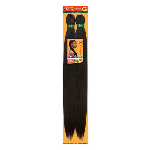 Sensationnel X-Pression Braids - 2X PRE-STRETCHED BRAID 72" Sensationnel X-Pression Braids - 2X PRE-STRETCHED BRAID 72"